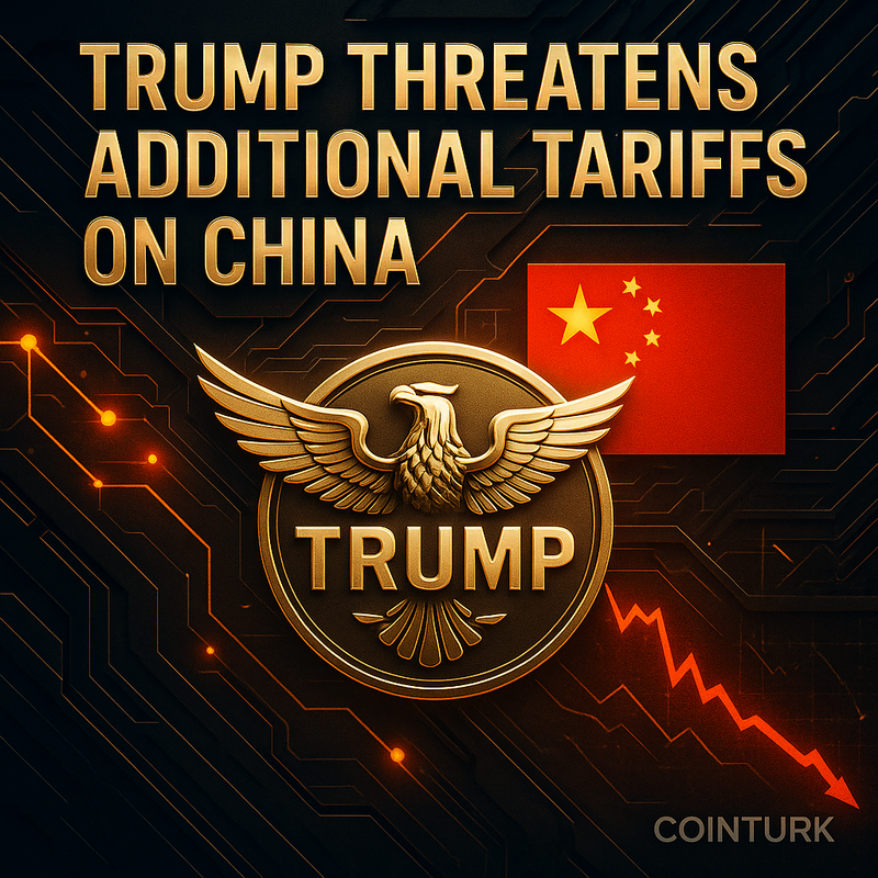 트럼프, 중국에 추가 관세 경고…세계 교역 긴장 재점화