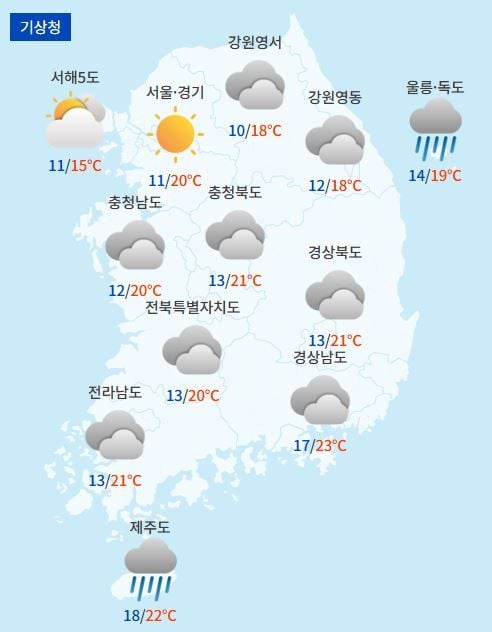 전국날씨예보 / 케이웨더