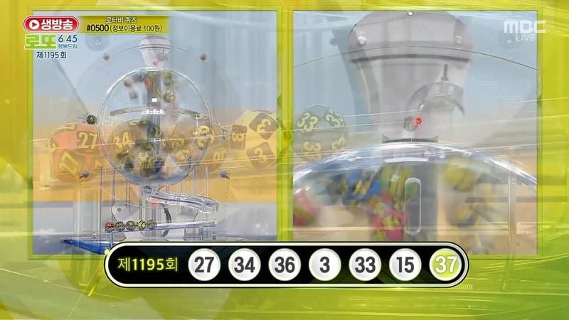 제1195회 로또당첨번호