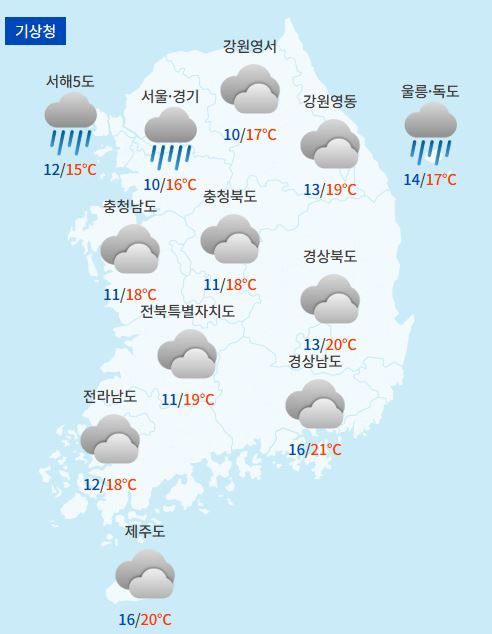 전국날씨예보 / 케이웨더