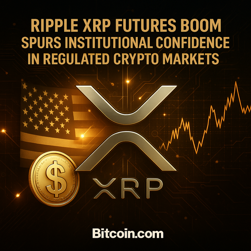 리플 XRP 선물 거래, CME서 269억 달러 폭증…기관 수요 사상 최대