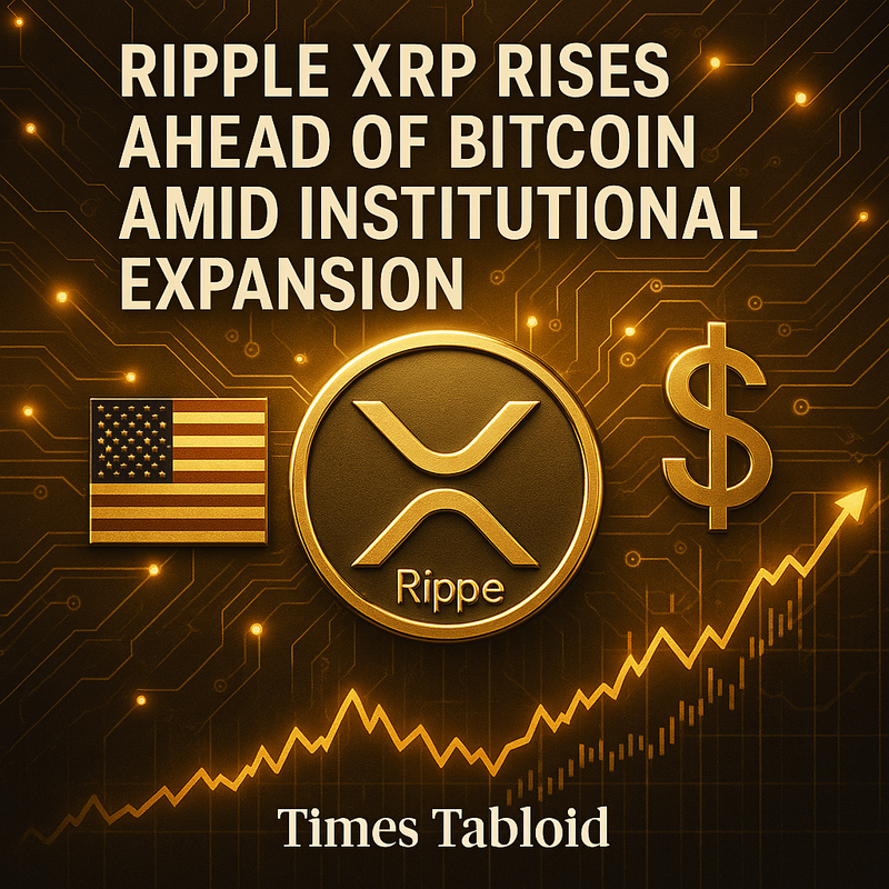 리플 XRP 급등, 비트코인 제치고 톱10 코인 중 상승률 1위…기관 확장 전략이 견인