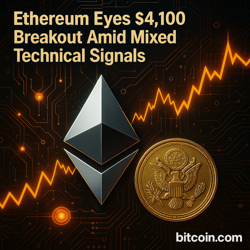 이더리움, 4,100달러 돌파 시도…기술 신호는 엇갈려