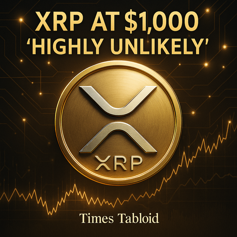 리플 XRP, ‘1천 달러 전망은 비현실적’…기술 분석가 “현실적 목표는 13∼27달러”