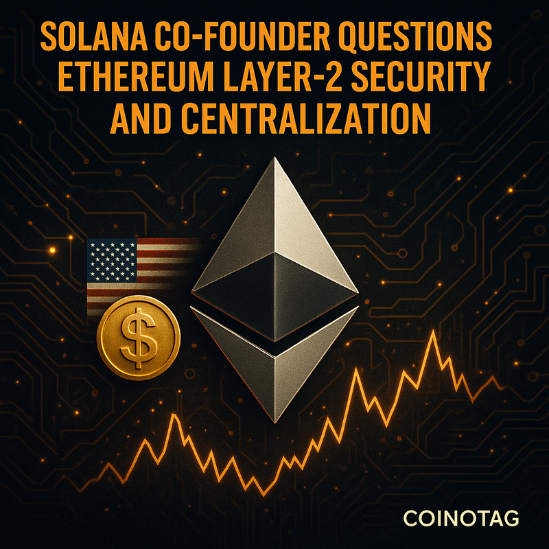 이더리움 레이어2 보안 논란…솔라나 공동창업자 “중앙화 심각”