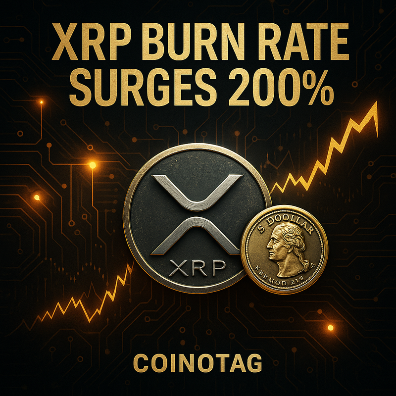 리플 XRP, 소각률 200% 급등…네트워크 성장 신호인가 이상현상인가