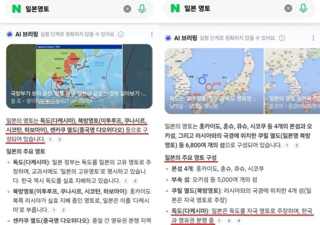 서경덕 교수 "AI 브리핑, 일본 정부 주장 반영돼 문제"(출처=서경덕 교수 SNS)