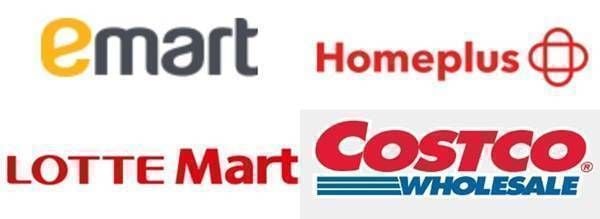 출처: 이마트, 홈플러스, 롯데마트, 코스트코