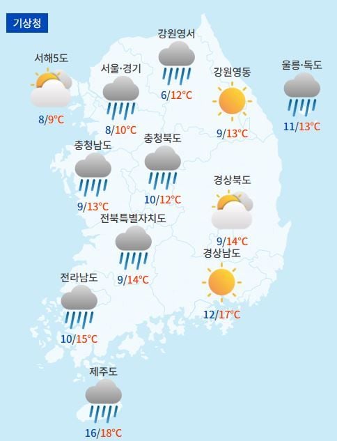 전국날씨예보 / 케이웨더