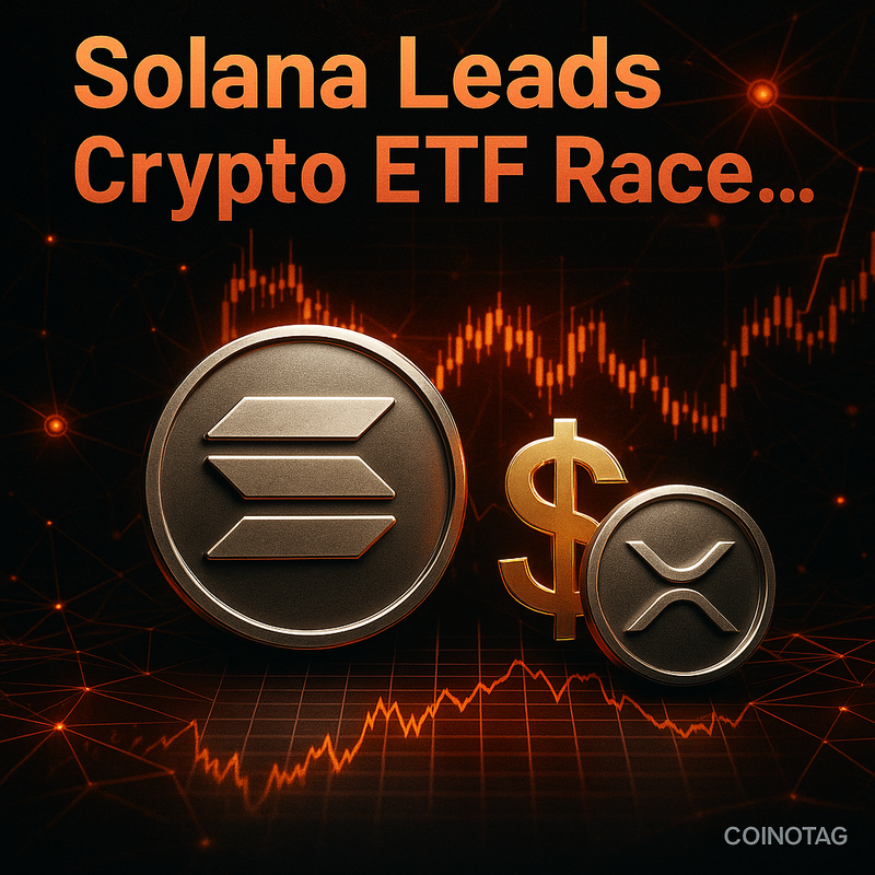 솔라나, 기관 유입 속 ‘암호화폐 ETF 경쟁’ 선도…리플 XRP ETF는 11월 출시 전망