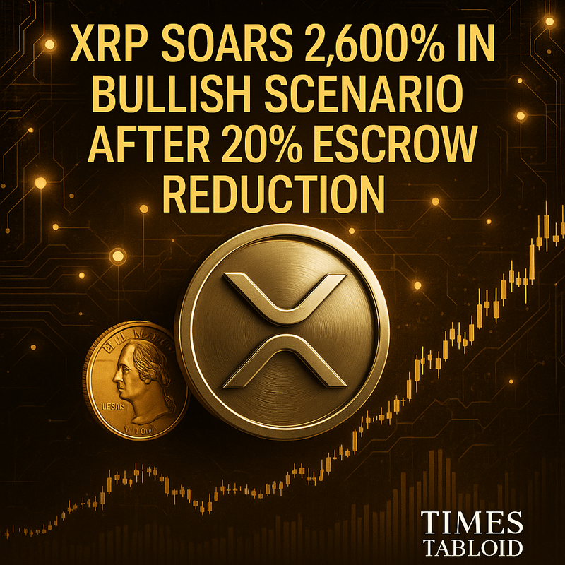 리플 XRP, 에스크로 물량 20% 감축 시 2,600% 급등 전망…“이론적 낙관 시나리오” 분석