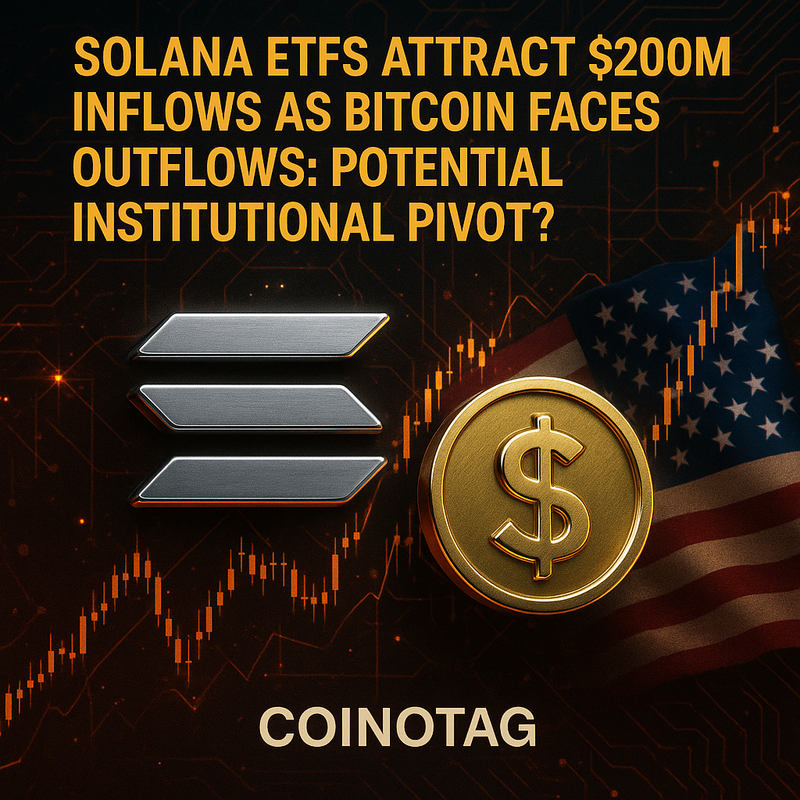 솔라나 ETF, 비트코인 자금 이탈 속 2억달러 유입…기관 포트폴리오 이동 본격화 전망