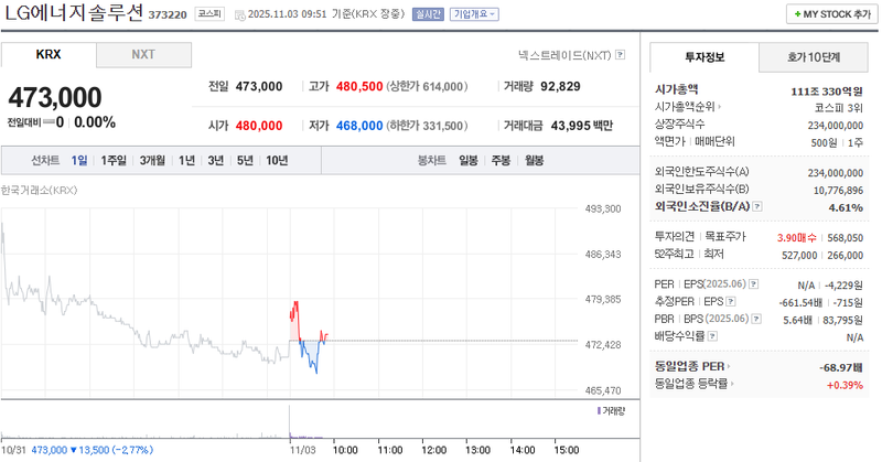출처 : 네이버페이 증권 제공