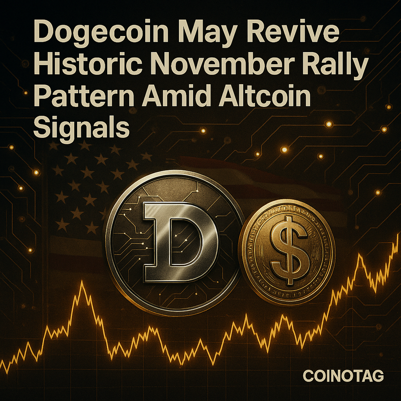 도지코인, 11월 랠리 패턴 재현 조짐…알트코인 시즌 재점화 기대