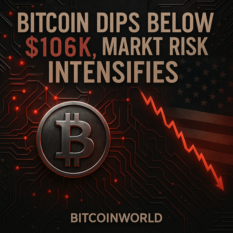 비트코인 10만6천 달러 하회…심리 지지선 붕괴 우려 확대