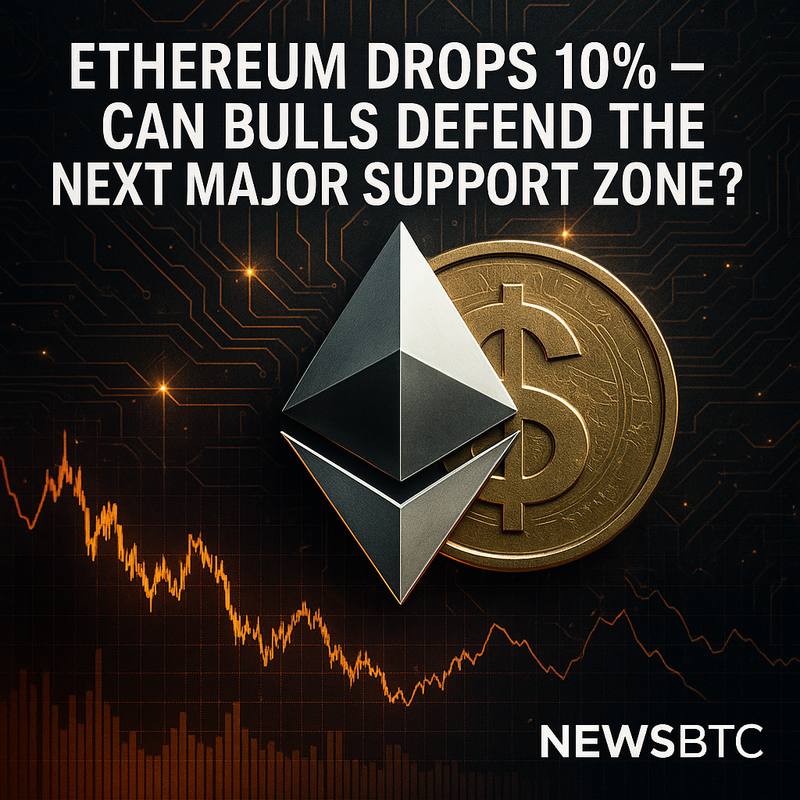 이더리움 10% 급락…다음 수요 구간 방어가 관건