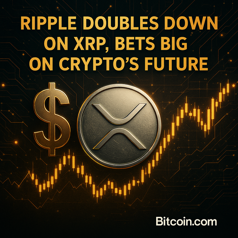 리플, XRP 투자 두 배 확대…“암호화폐 미래에 대한 확신 강화”