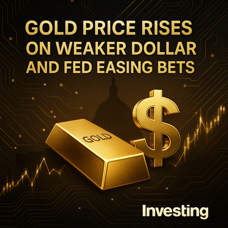 달러 약세와 연준 완화 기대에 금값 상승…장기 매력 여전(국제 금시세)