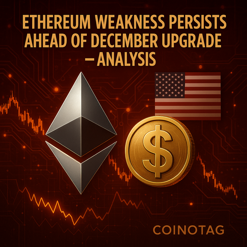이더리움 약세 지속…12월 업그레이드 영향 분석
