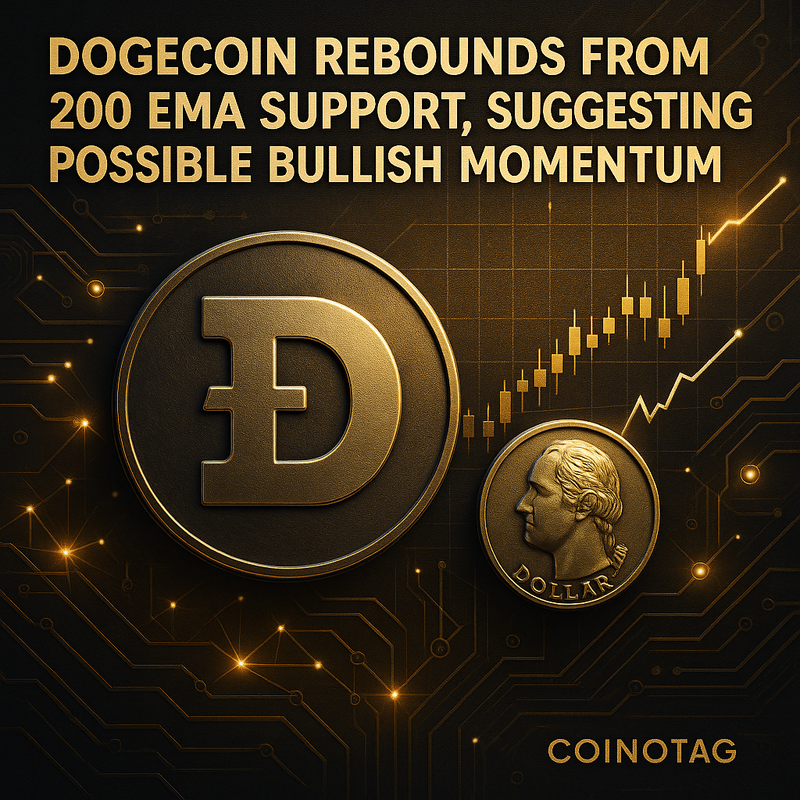 도지코인, 200 EMA 재확인…상승 모멘텀 분석