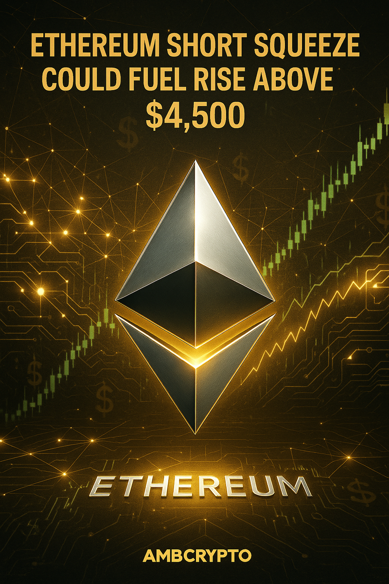 이더리움, 100억 달러 쇼트 스퀴즈 가능성…4,500달러 돌파 전망