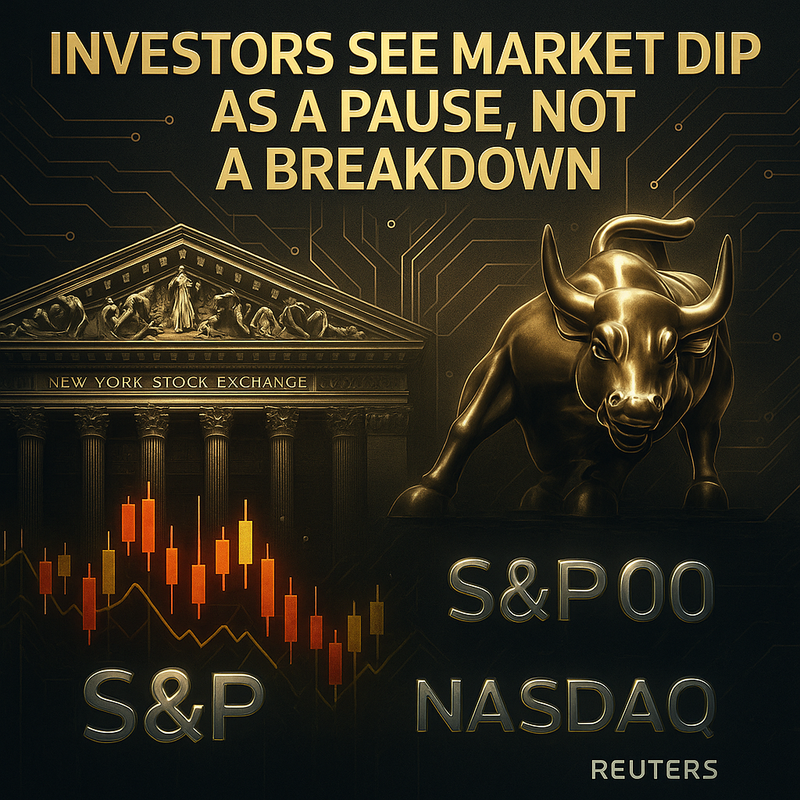 미국 증시, 단기 조정에도 낙관론 유지…“속도조절일 뿐 붕괴 신호 아냐”
