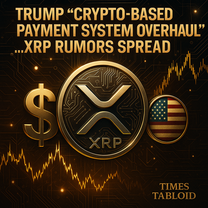 트럼프 “암호화 기반 결제 인프라 전면 개편”…리플 XRP 기대감 확산