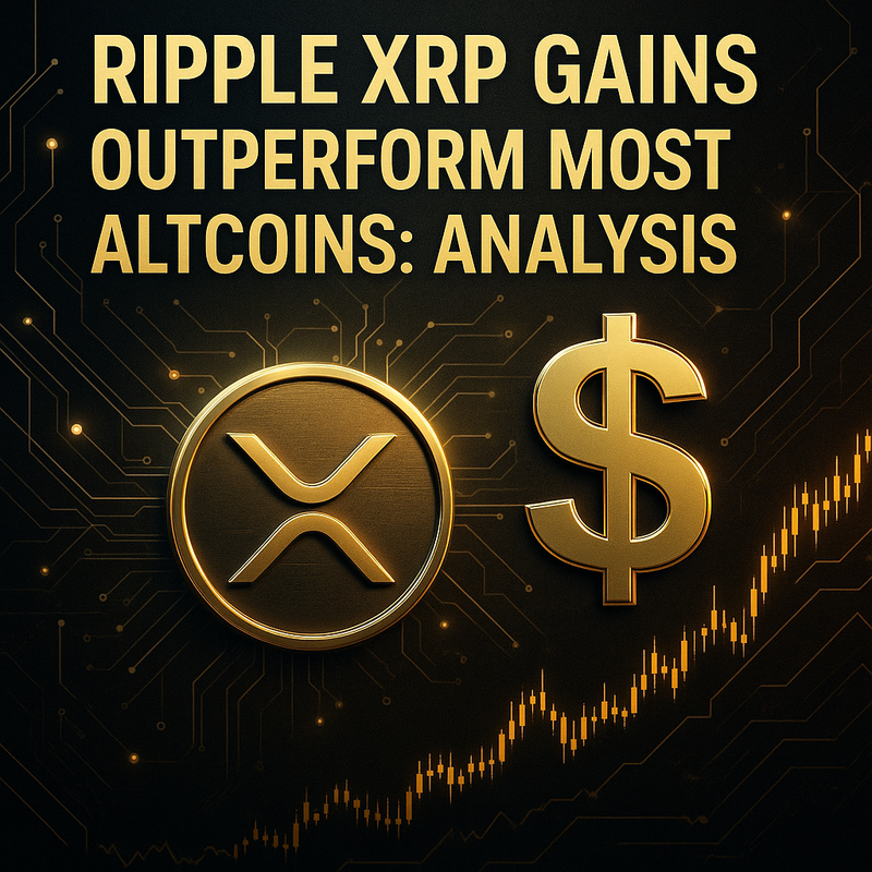 리플 XRP 급등, ETF 기대감 속 대형 알트코인 중 최고 상승률