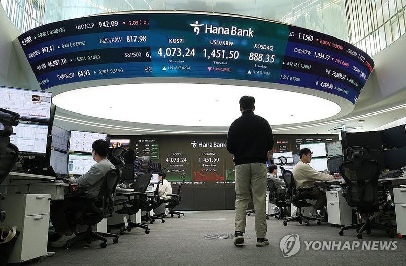 원/달러 환율 1,451.4원…美 셧다운 해제 기대에 5.5원 하락