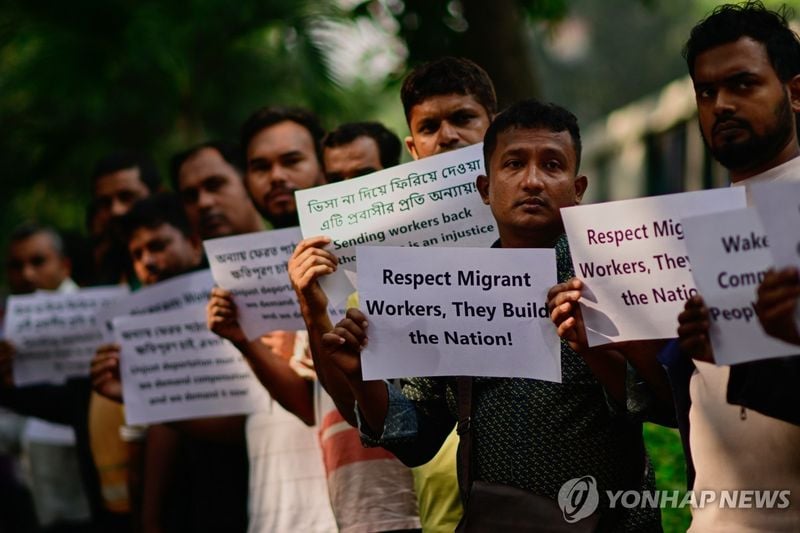 말레이시아 소재 기업 노동 분쟁…방글라데시 노동자 임금체불 시위 확산