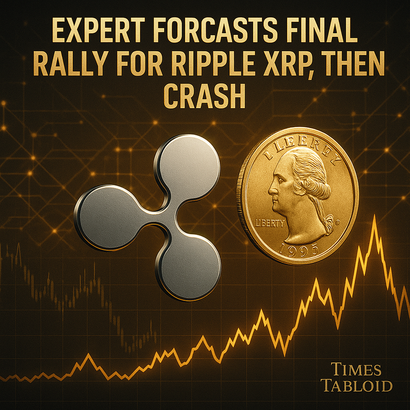 리플 XRP, ‘트럼프 배당안’ 이후 마지막 랠리 전망…전문가 “폭락 전 신호”