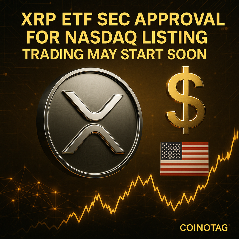 리플 XRP ETF, 나스닥 상장 승인…기관투자 확대 신호탄