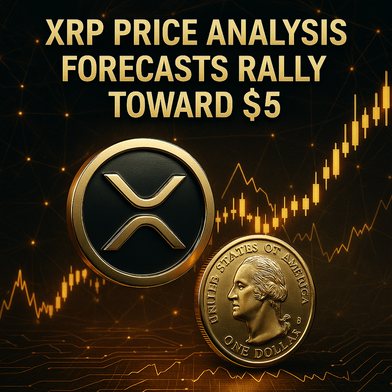 리플 XRP, 연말까지 ‘5달러 돌파’ 전망…기술적 ‘메가 브레이크아웃’ 신호