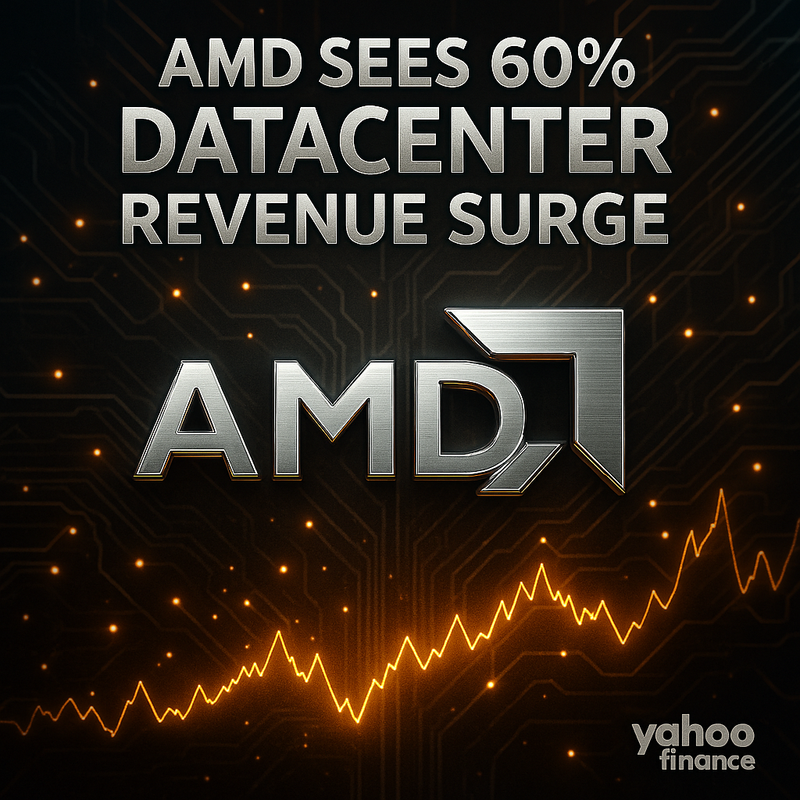 AMD, 데이터센터 매출 3∼5년 내 60% 증가 전망