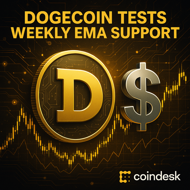 도지코인 5% 하락…주요 지지선 붕괴로 단기 약세 심화