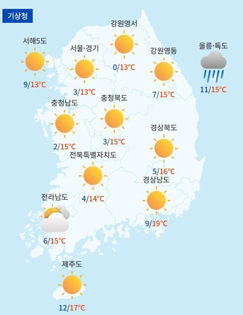 전국날씨예보 / 케이웨더