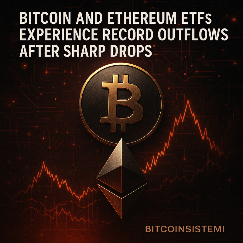 비트코인·이더리움 ETF 대규모 자금 유출…비트코인시스템 “두 번째로 큰 단일일 유출” 분석