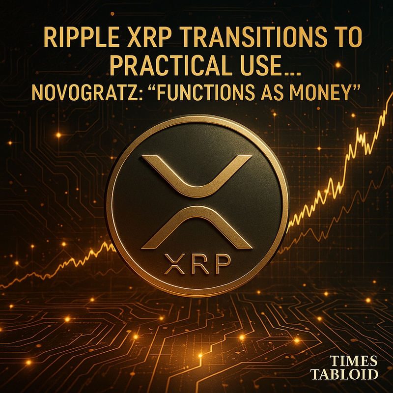리플 XRP 실사용 전환…노보그라츠 “돈으로 기능한다”