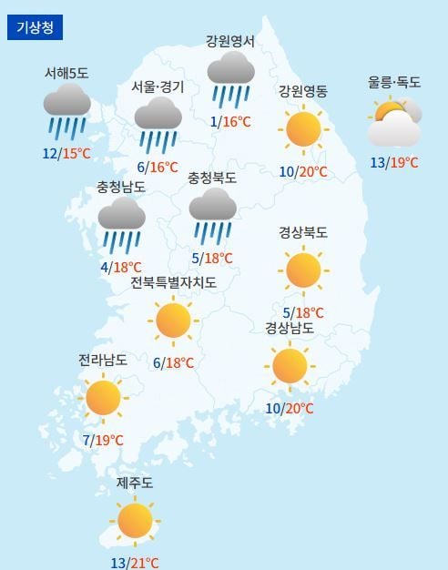 전국날씨예보 / 케이웨더