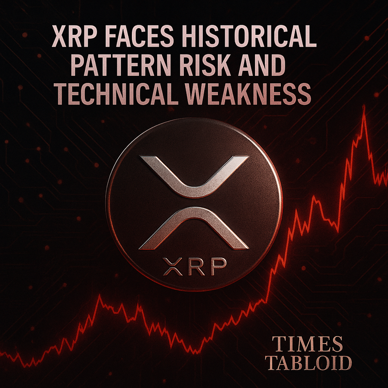 리플 XRP, 역사적 패턴 재현 우려…기술적 약세 신호와 ETF 수요 요인이 맞물린 복합 국면