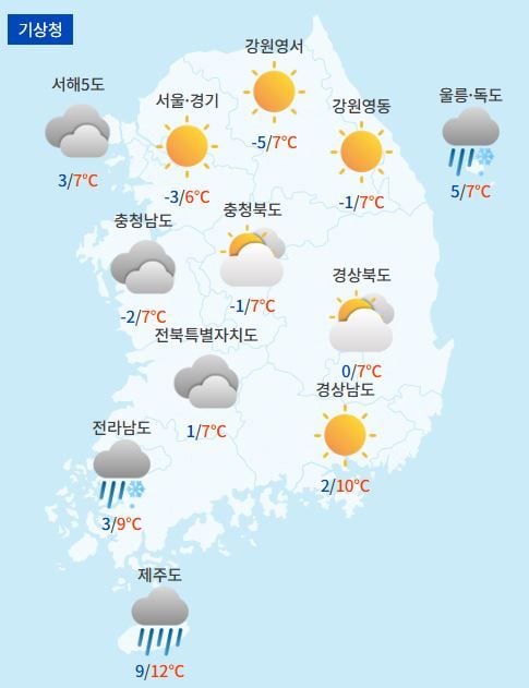 전국날씨예보 / 케이웨더