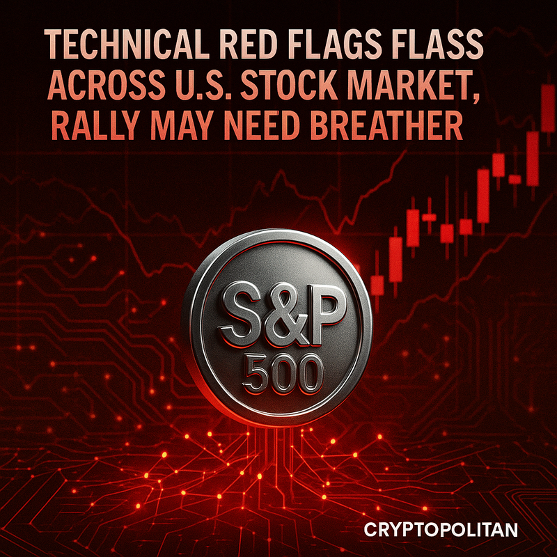 미국 증시 기술적 경고음 확산…전문가들 “조정 심화 가능성” 경고