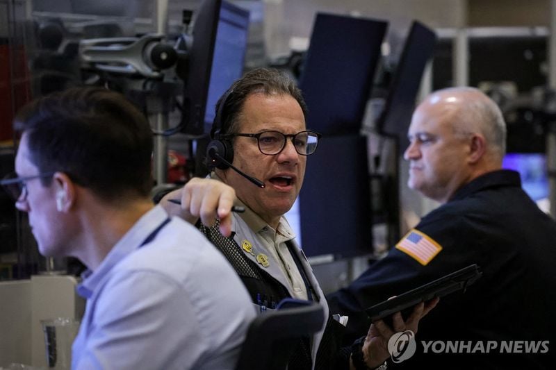뉴욕증시, AI 밸류에이션 불안에 1% 안팎 하락…유럽·유가도 동반 약세