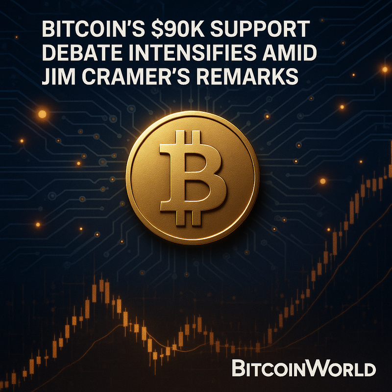 비트코인 9만 달러 지지력 논란…짐 크레이머 발언에 시장 촉각