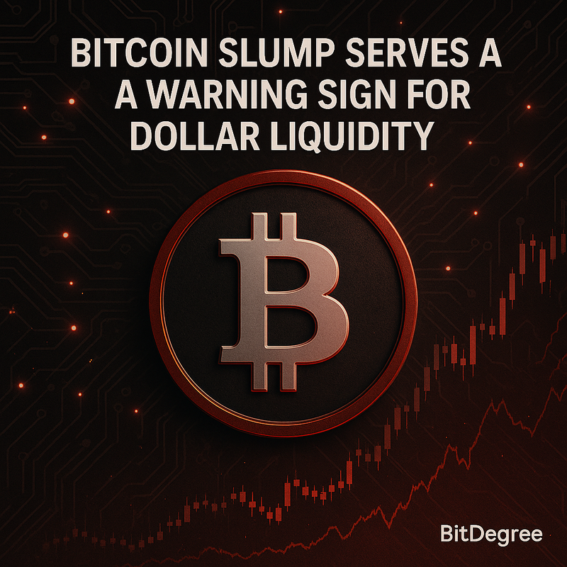 비트코인 하락, 달러 유동성 축소 경고 신호로 작용했다