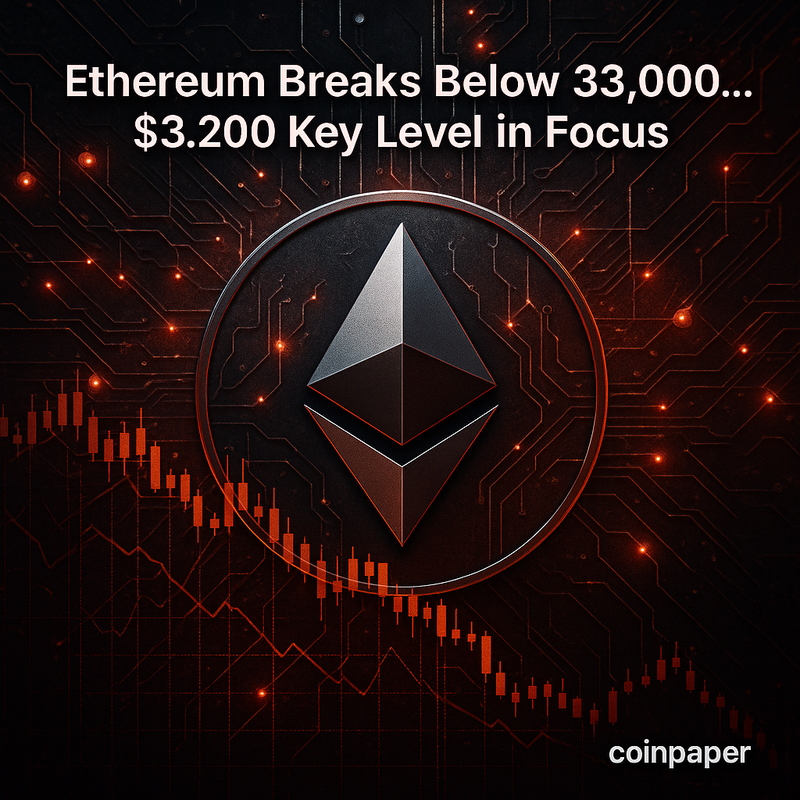 이더리움 3,000달러 이탈…강한 바닥 신호 속 3,200달러가 분수령