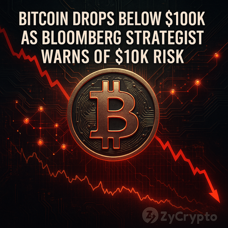 비트코인 10만달러 하회…블룸버그 전략가 “9만달러 지지 붕괴 시 1만달러까지 후퇴 가능”
