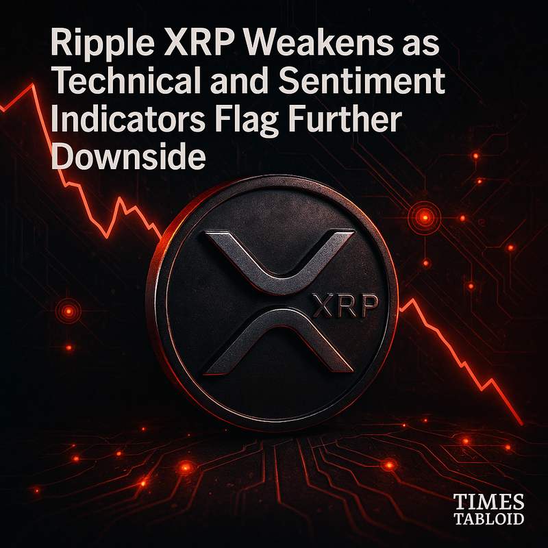리플 XRP 약세 심화…기술·심리 동반 둔화에 추가 조정 우려