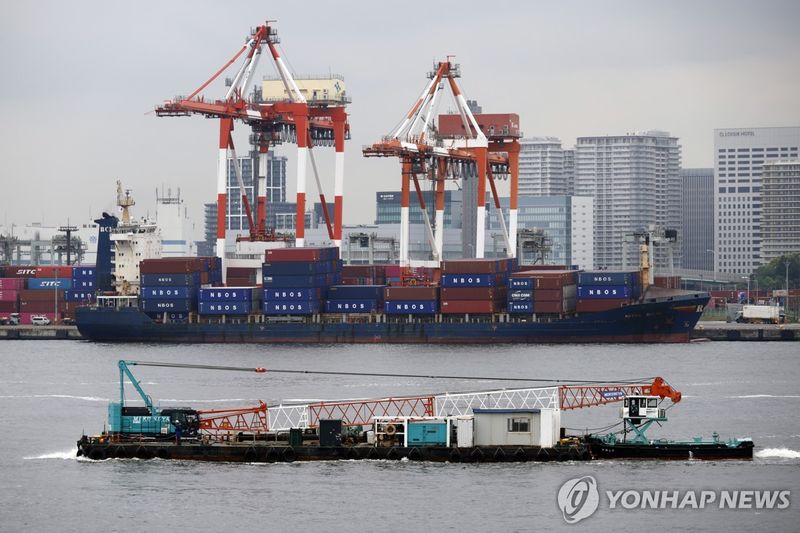 일본 10월 대미 무역흑자 33.6% 감소…수출 7개월 연속 감소