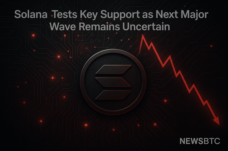 솔라나(Solana) 지지선 테스트…다음 상승 파동은 미확인 구조에 달려